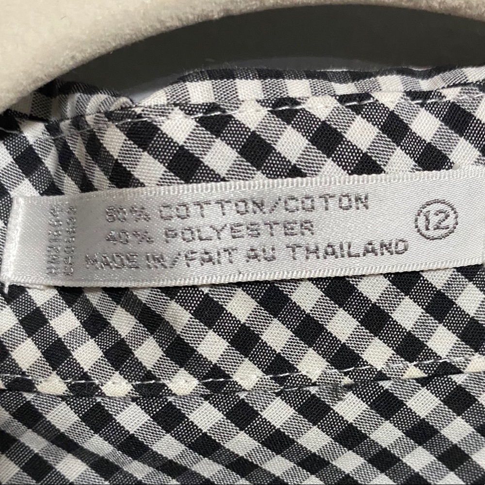 Foxcroft Lightweight Gingham Zip Up Jacket - Picture 5 of 7